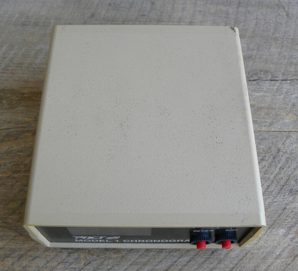Pact Model 1 Chronograph w/ Nylon Carry Case ( READ )