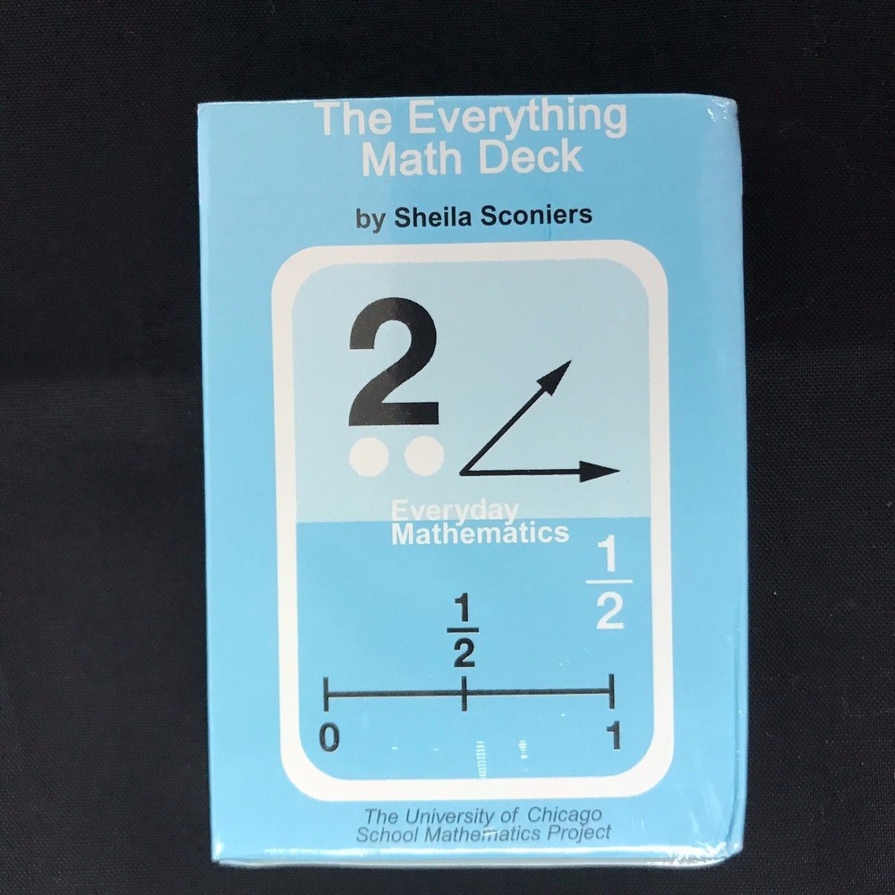 Everything Math Deck Mathematics Cards NEW HOMESCHOOL McGraw Hill Wright Group
