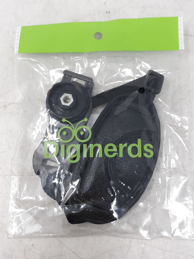 Diginerds Adjustable SLR/Video Camera Hand Strap - Black (Model DNSTRAPHGEN)