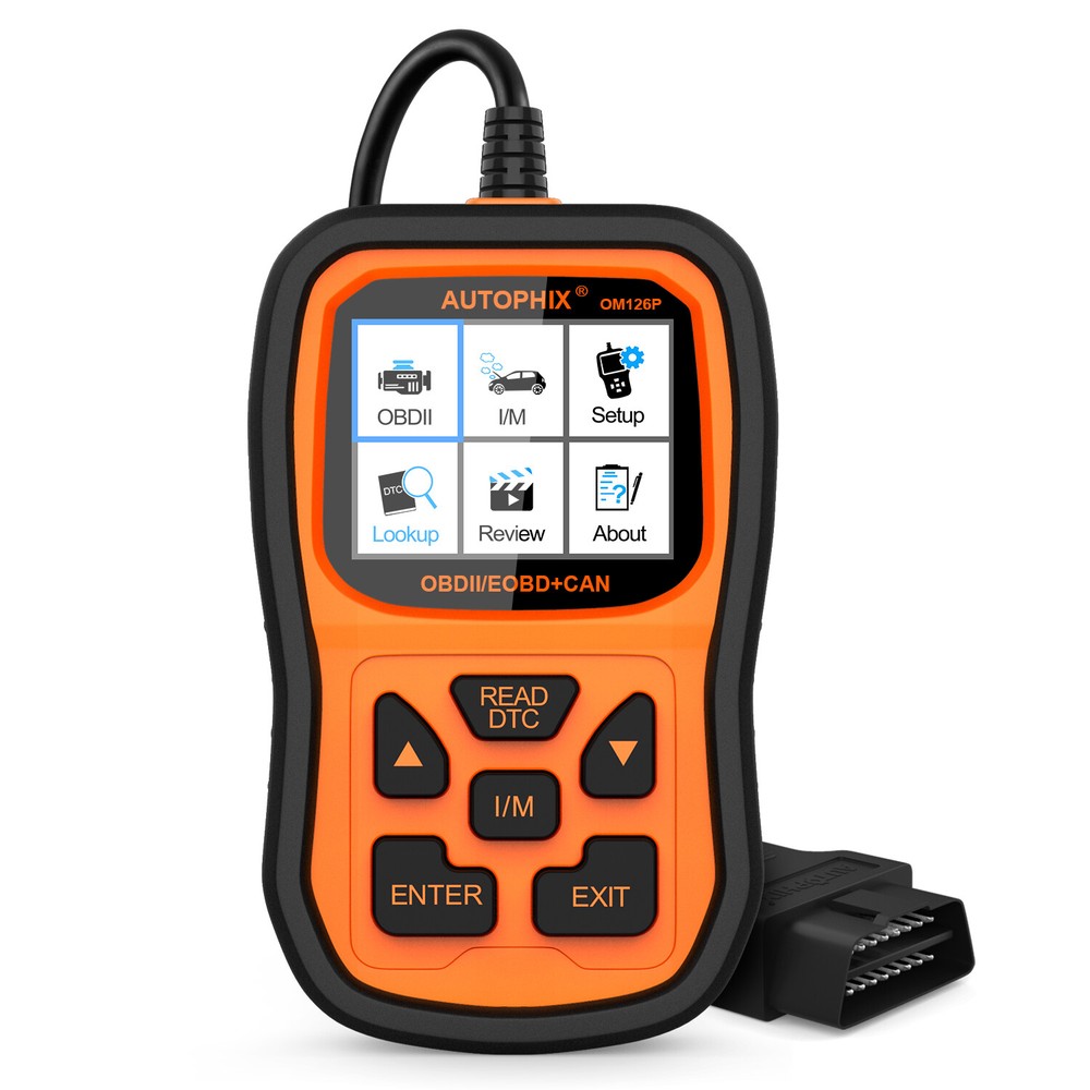 OM126P Automotive OBD2 Scanner Code Reader Check Engine Light Diagnostic Tool