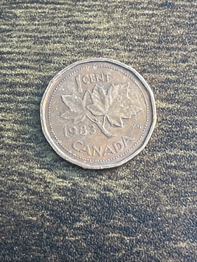 1983 Canada 1 One Cent Actual Coin TK9212*