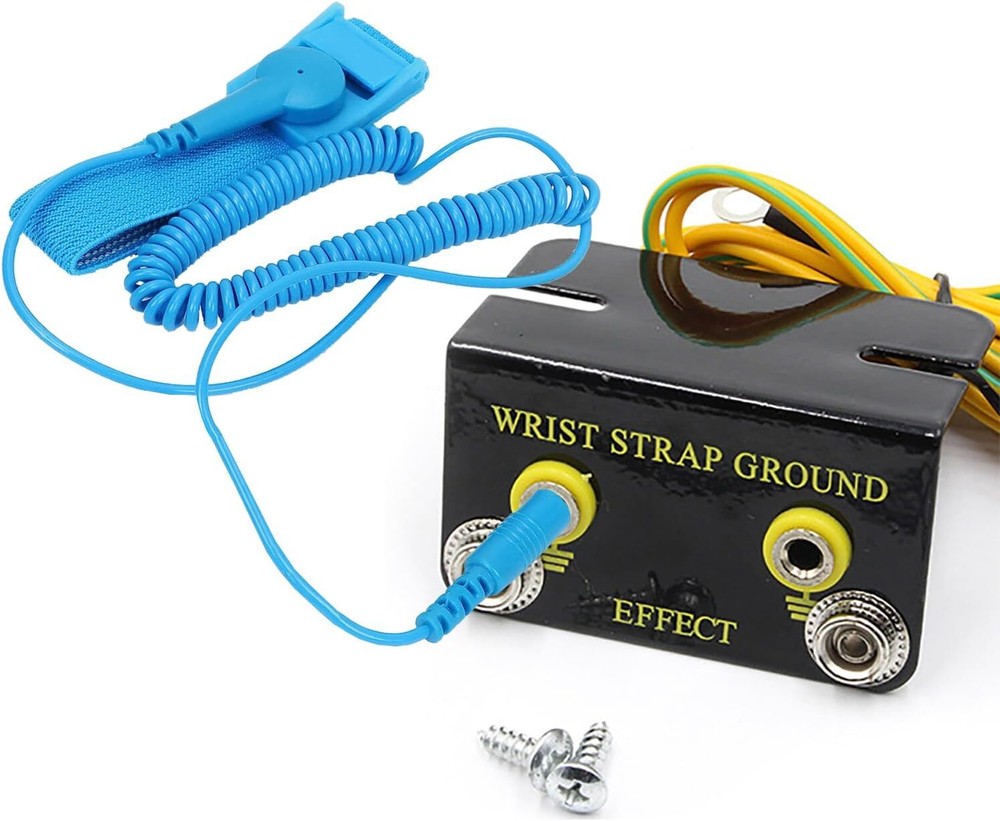 4 Pack L - Style ESD Wrist Strap Grounding Kit-Static Protection for Electronics