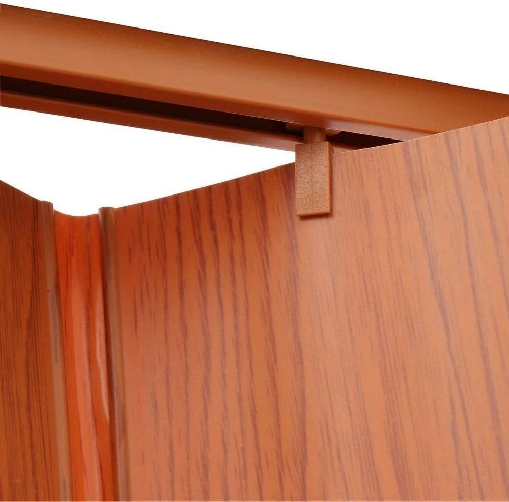 Contemporary Folding Door, 24-36" x 80" - Safe Vinyl & Space-Saving Solution