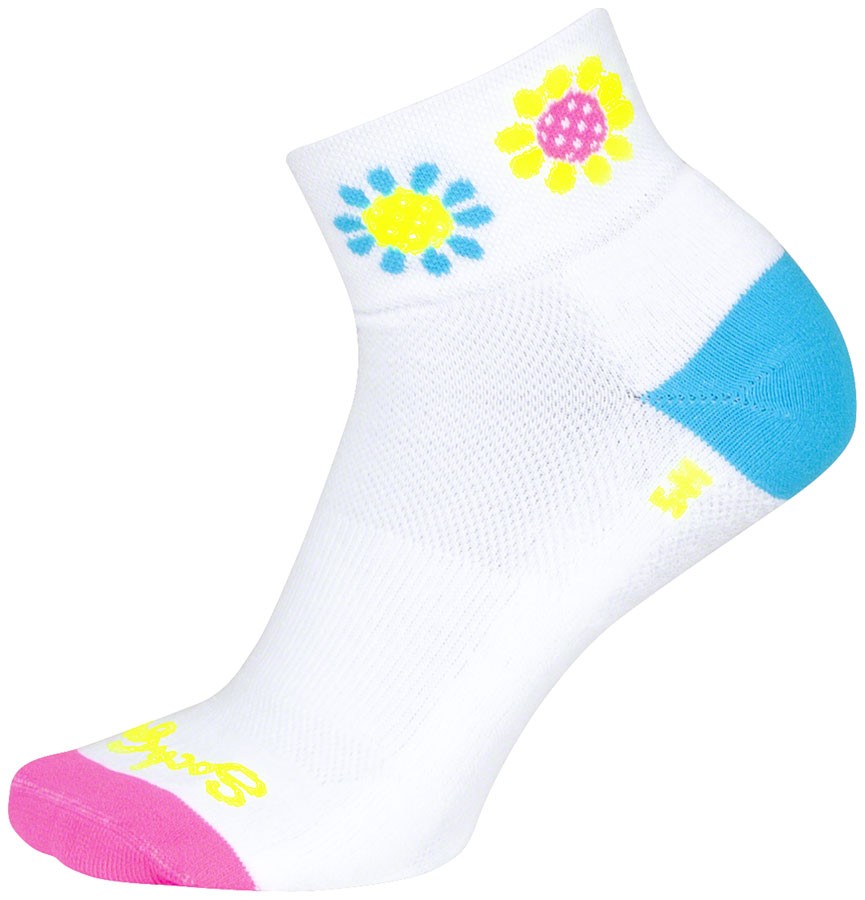 SockGuy Classic Low Socks Small/Medium White