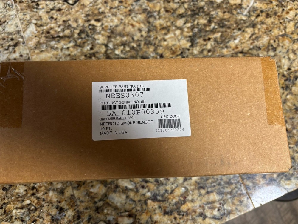 NEW - APC NBES0307 NetBotz Smoke Sensor, 10 ft Cable