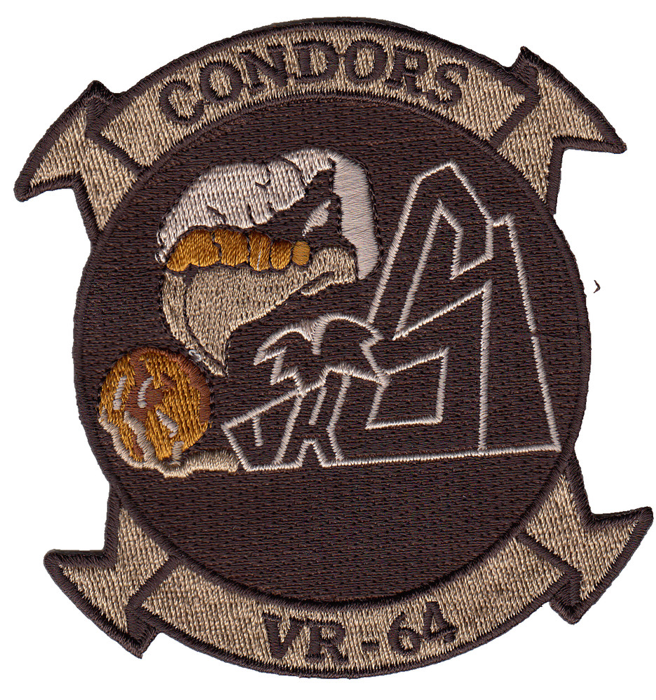 VR-64 CONDORS DESERT COMMAND CHEST PATCH