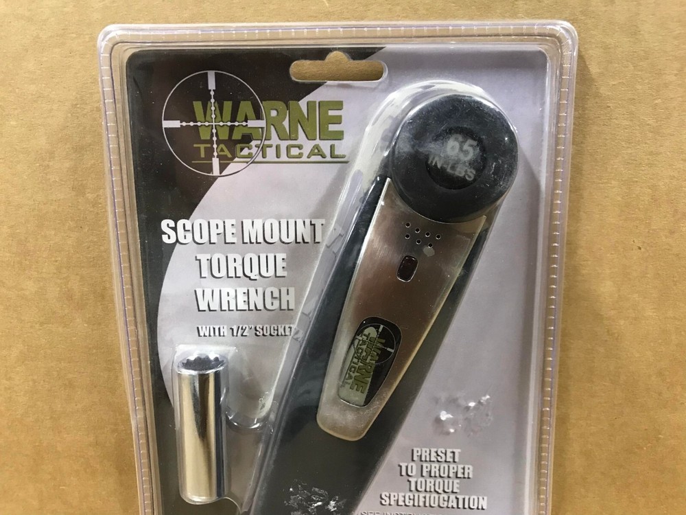 New Warne Tactical Scope Mount Torque Wrench