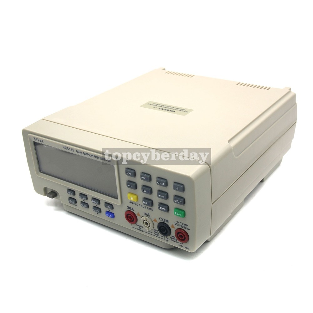 VICI Digital Multimeter VC8145 Bench Top Voltmeter PC DMM 80K Digit Cap