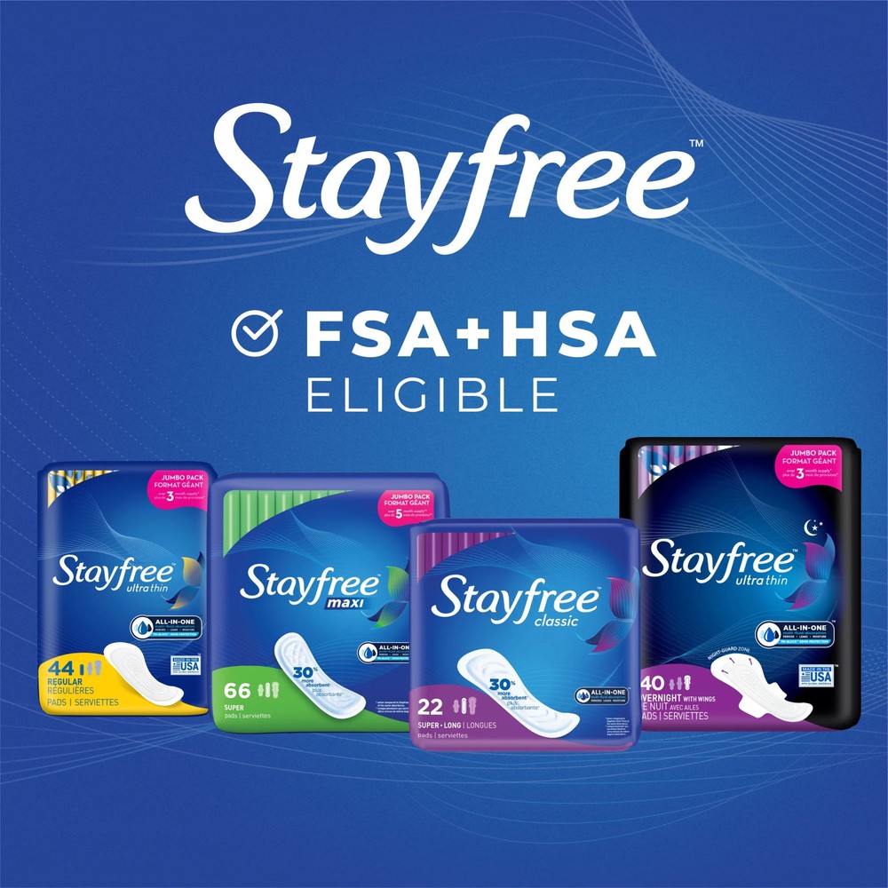 Unscented Super Absorbency Maxi Pads