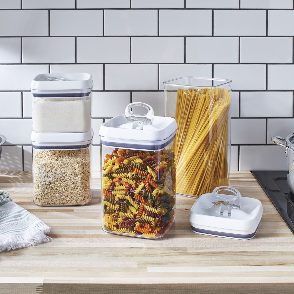 Canister Flip-Tite Square Food Storage Container Set
