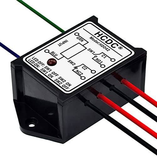 DPST 1NO 1NC 8 Amp Power Relay Module () AC/DC 24V