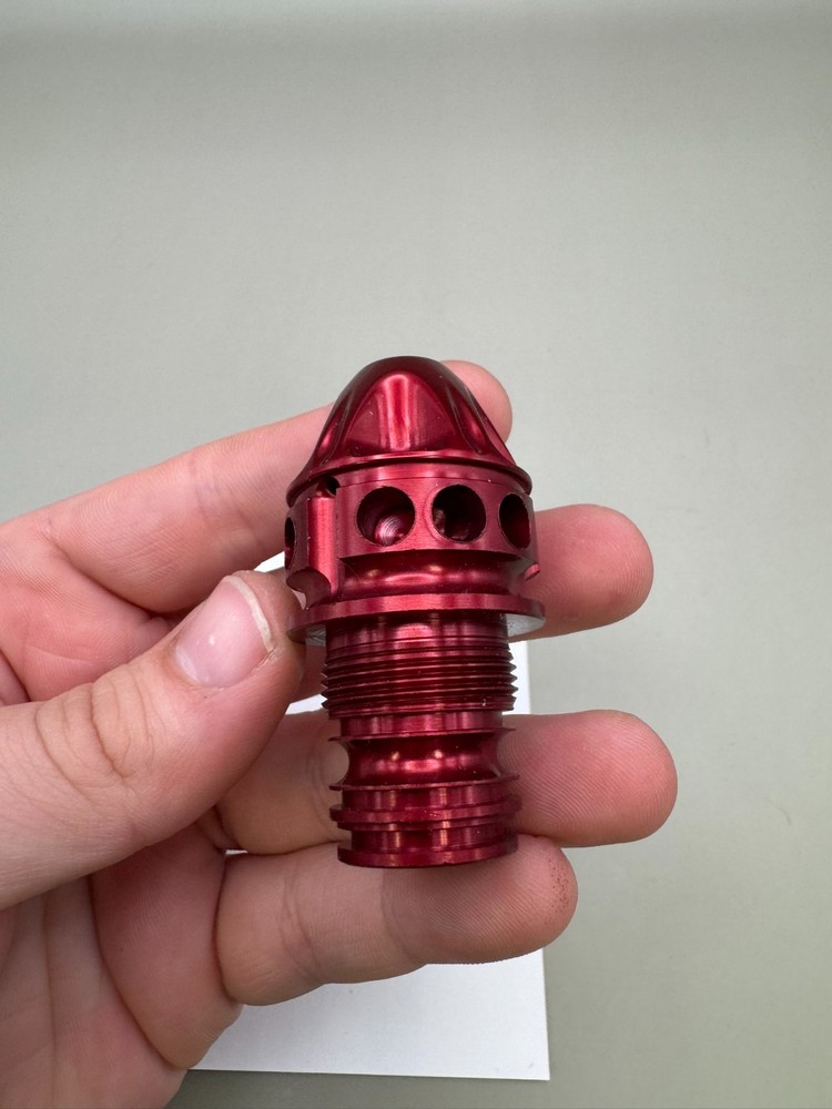 Smart Parts Ion XE Bolt Back Cap-Gloss Red