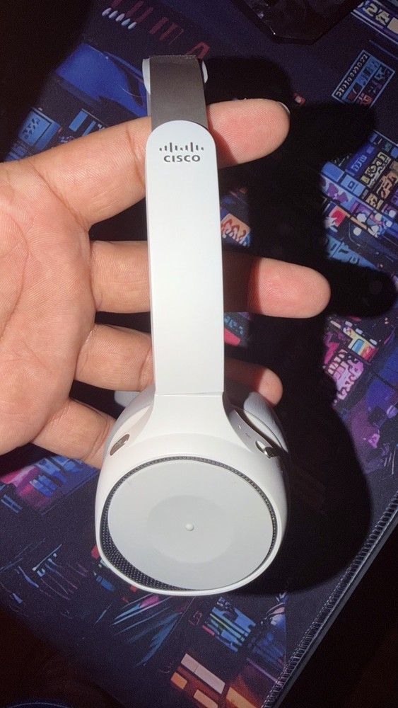 Cisco Headset 730, Wireless Dual On-Ear Bluetooth Headset - Black