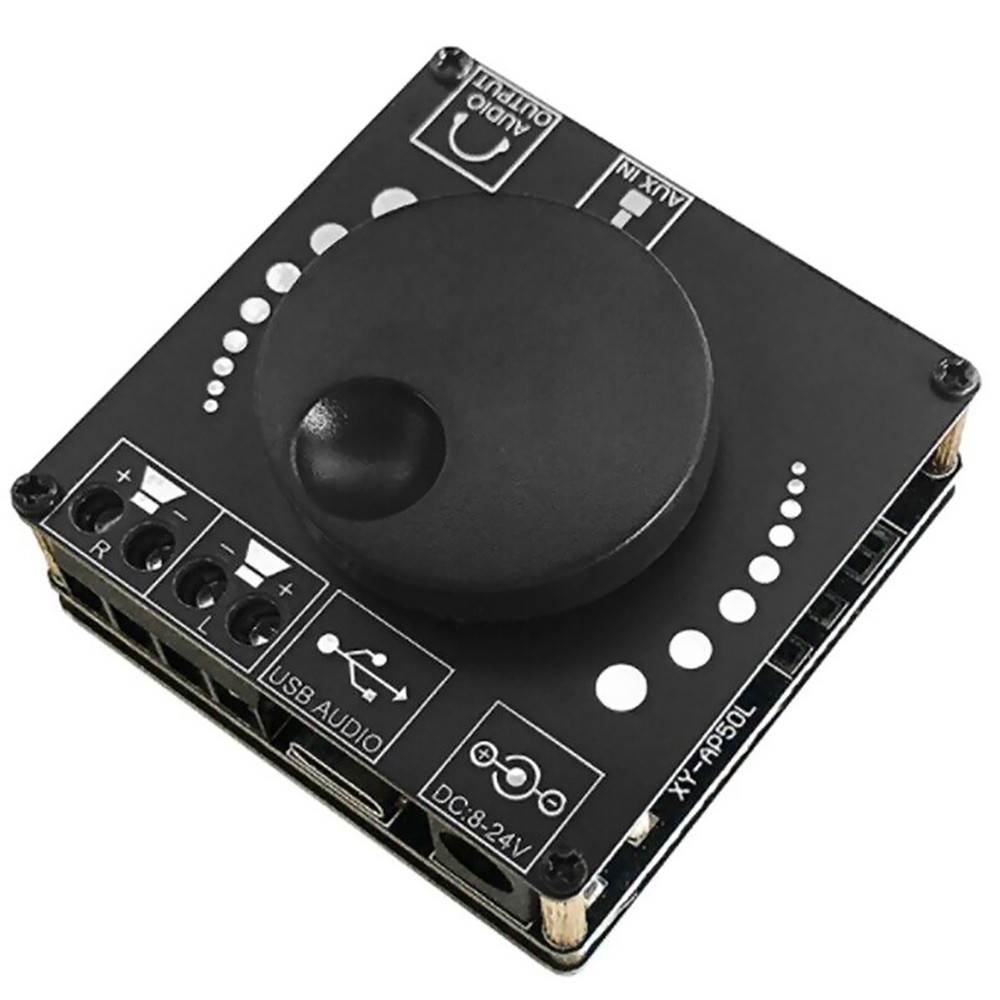 1 PC XY-AP50L Mini Bluetooth 5.0 Wireless Audio Power Digital Amplifier Board
