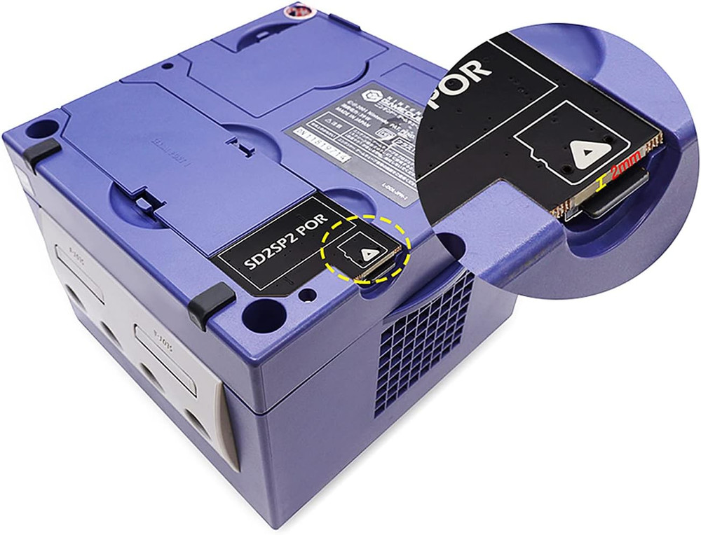 Micro SD Card Adapter TF Card Reader for Gamecube Serial Port 2 (SD2SP2 Pro)
