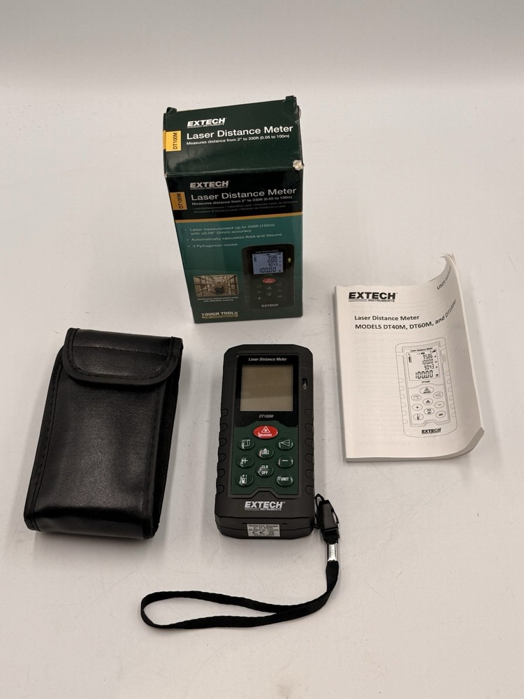 Extech DT100M: 100M Laser Distance Meter