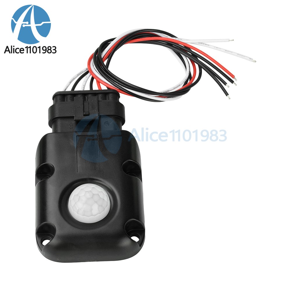 Motion Sensor Infrared PIR Movement Detector Waterproof Outdoor LED Light Switch