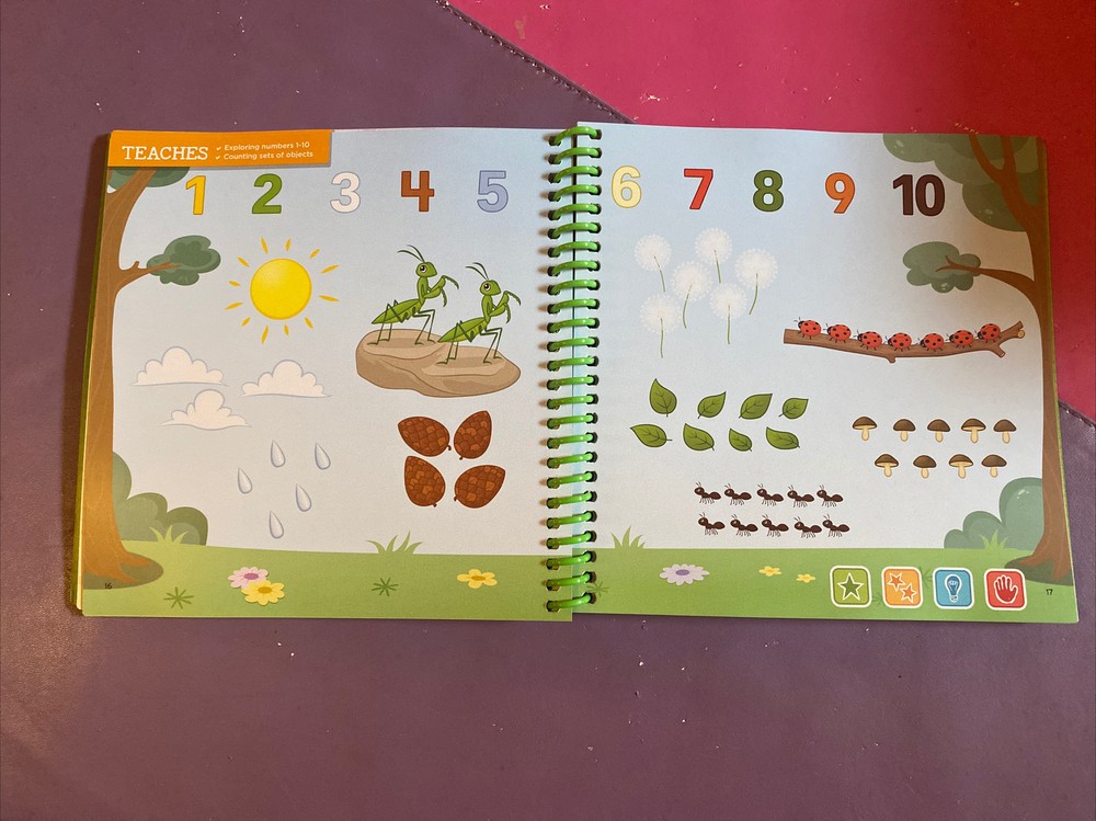 NEW LeapFrog Leap Start Preschool book — SCOUT & FRIENDS MATH PROBLEM SOLVING
