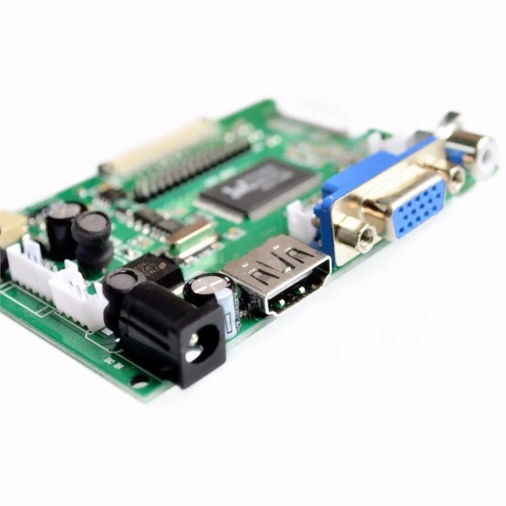 7" 800*480 Screen Display LCD with Driver Control Board 2AV HDMI-Compatible VGA