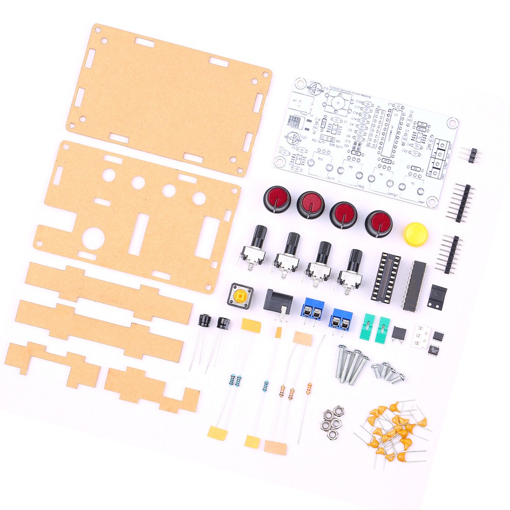 MAX038 Signal Generator DIY Kit 1Hz~20MHz Function Generator Practical Q4L4
