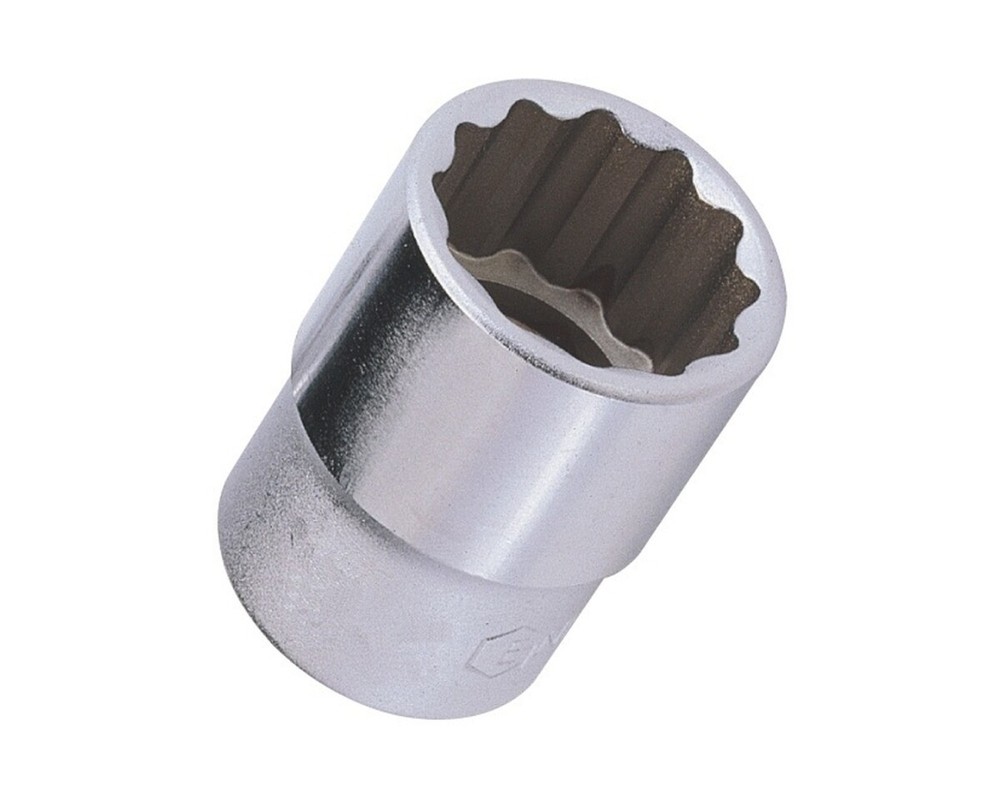 Genius Tools 1/2" Dr. 11/16" Hand Socket (12-Point) - 473822