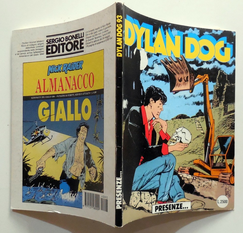 BONELLI DYLAN DOG FIRST EDITION N.93 1994