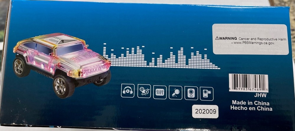 BLUETOOTH SPEAKER Ridgeway BS-v19 Hummer Blue