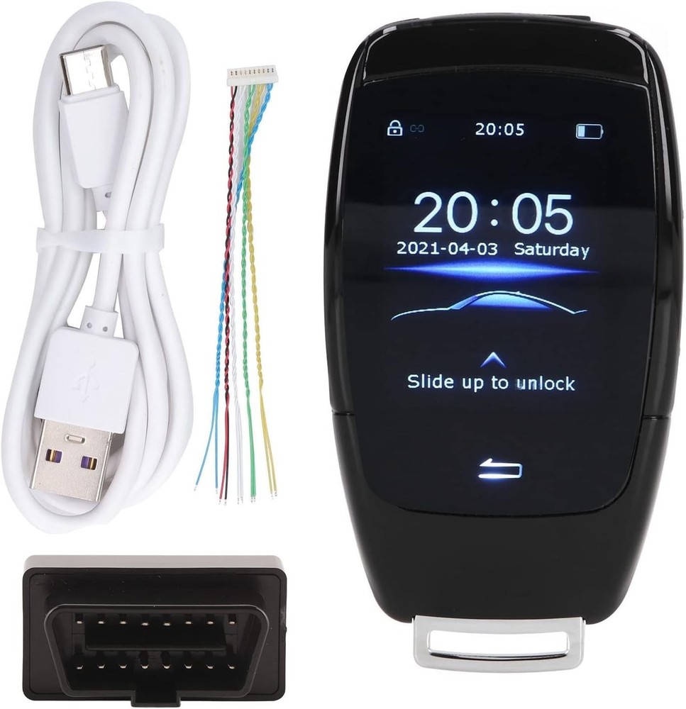 Smart Remote Key,TK900 LCD Smart Key Remote Keyless Entry for Start Stop Engine