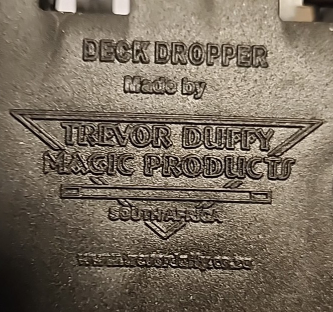 Trevor Duffy's Deck Dropper missing mini-instructional DVD READ DESCRIPTION