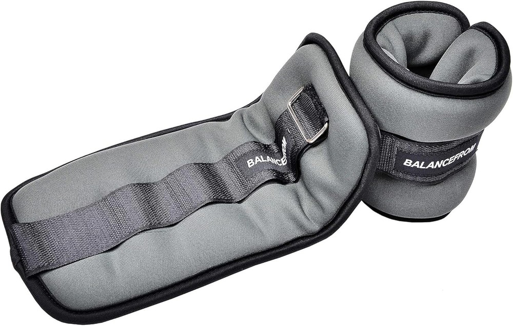 Durable 6LBS Ankle Weights for Aerobics & Core Training – Adjustable Convenience