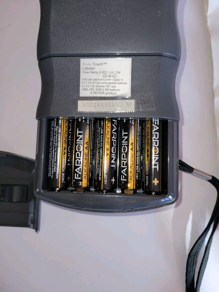 ROTEX Label Maker Printer, Handheld, HOME AND OFFICE TESTED.