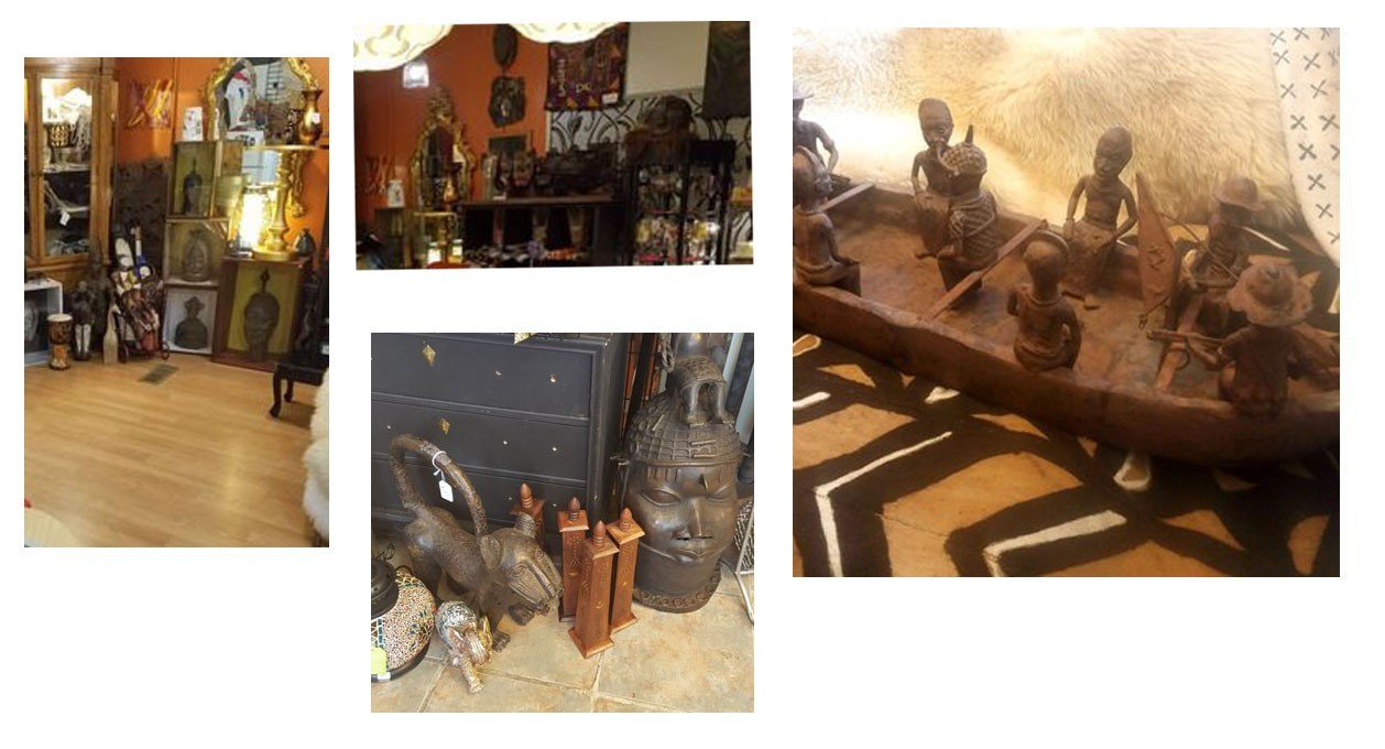 Large 15" Vintage Moroccan Folk Art Leather Doll Medicine Man Shaman Figurine