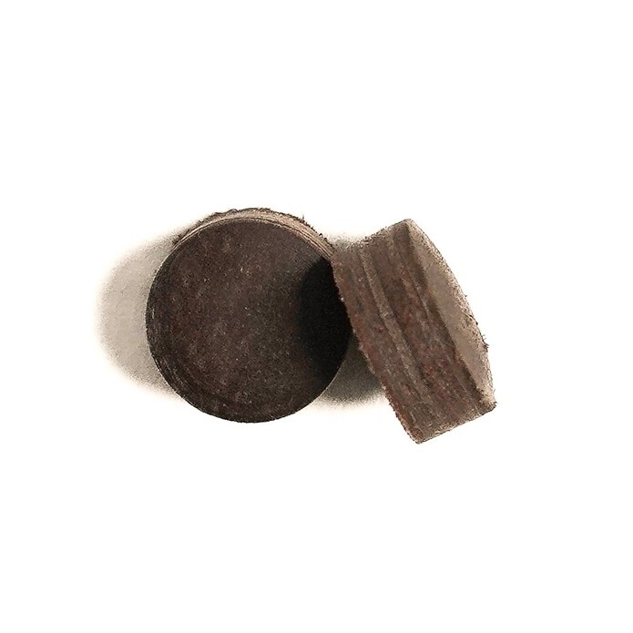 Super Pro Cue Tip Brown Laminated Pool Cue Tips - Medium Hard Tip