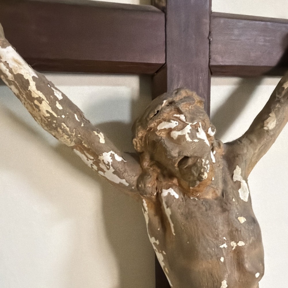 Antique Cross 27” X 13”