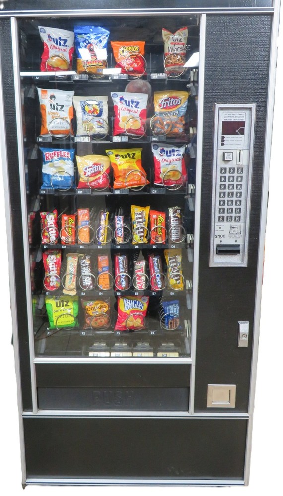 Automatic Products Model 6000 Snack Vending Machine