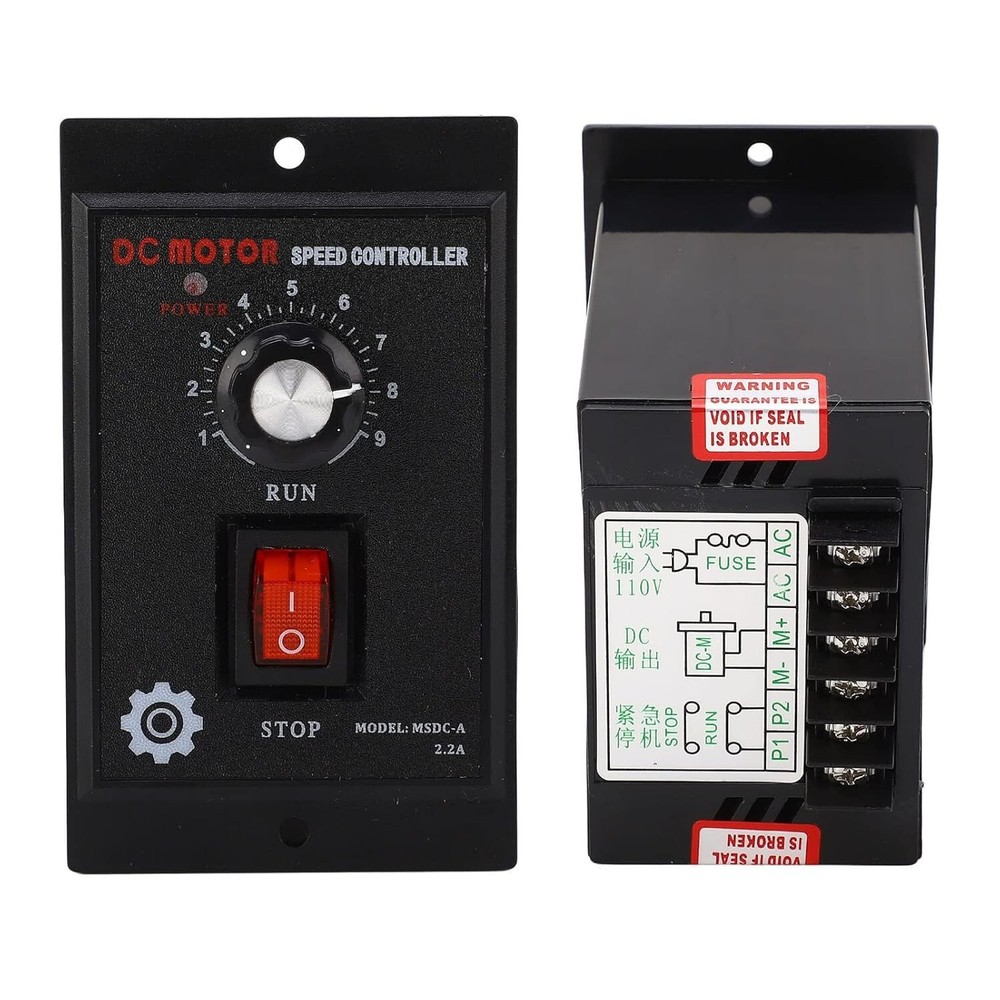 500W DC Motor Speed Controller AC 110V to DC 90V Forward Reversible Regulator