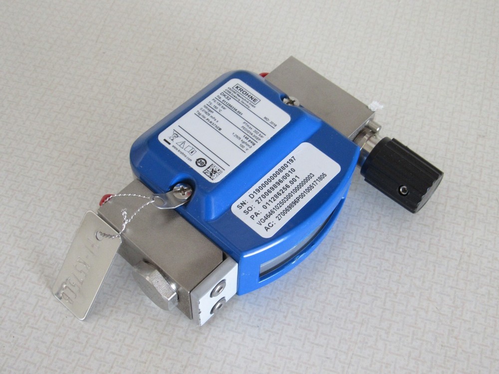 KROHNE DK32 011286256.001 Variable Area Flow Meter Nitrogen DK 32