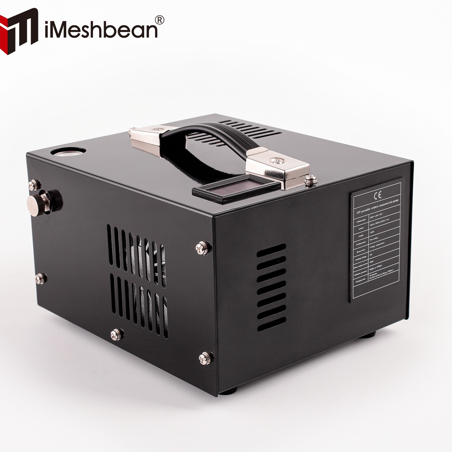 PCP Air Compressor 12V/110V/220V Manual-Stop High Pressure PUMP 30Mpa/4500Psi