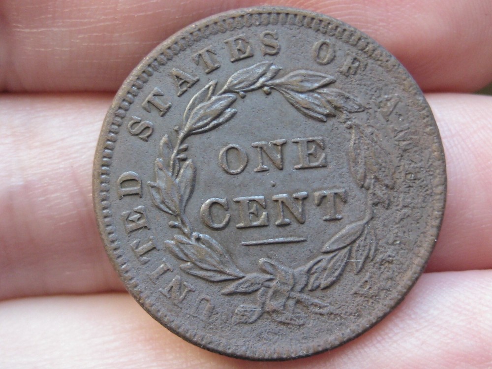 1838 Matron Head Modified Large Cent- VF/XF Details