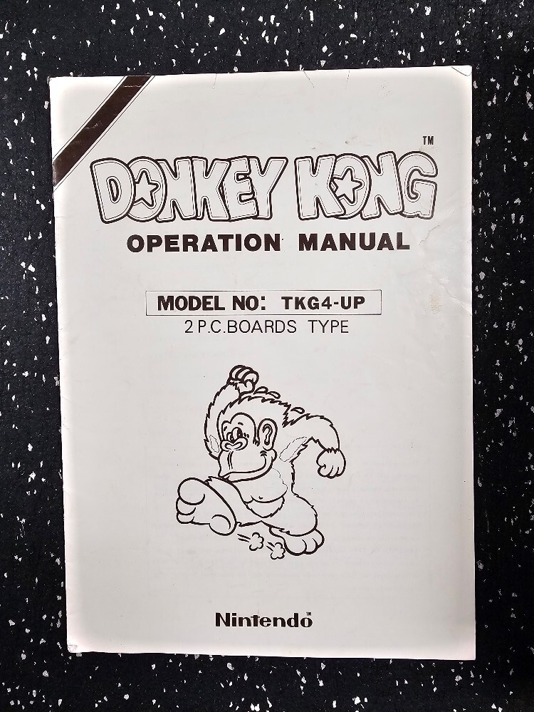 DONKEY KONG manual