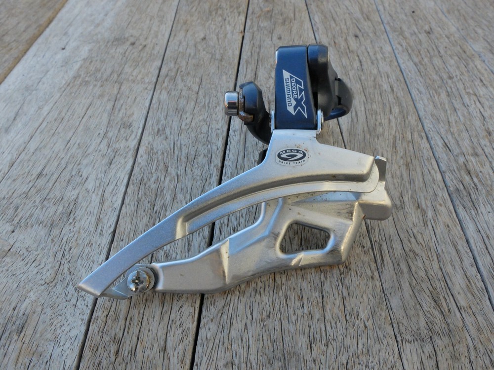 Shimano Deore LX FD-M571, front derailleur, 31.8mm, top pull