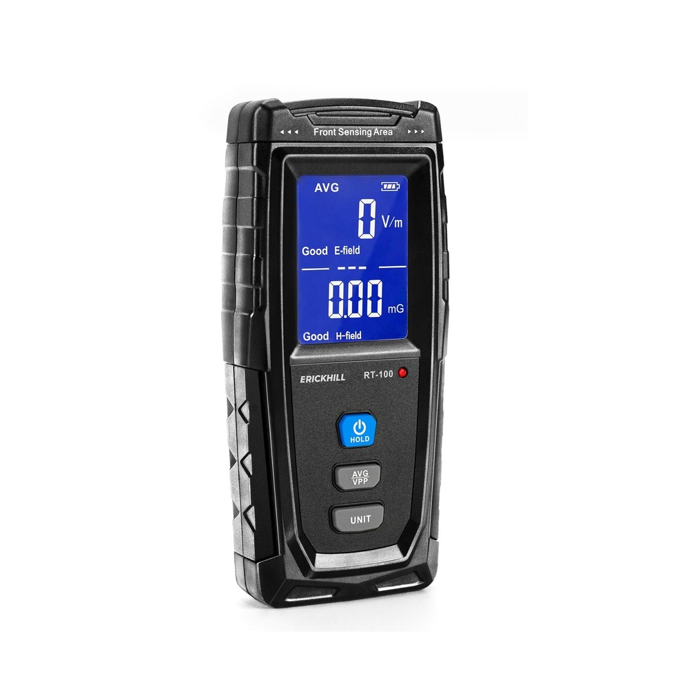 ERICKHILL EMF Meter, Detects Electric and Magnetic Fields, Handheld Digital E...