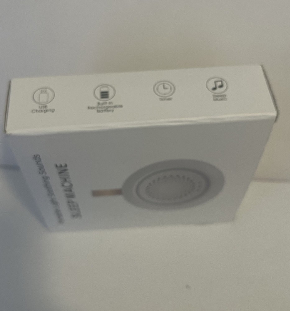 Portable Light Soothing Sounds Sleep Machine