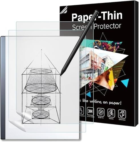 2 Pack Matte PET Film Screen Protector Compatible with Remarkable 2 Tablet,