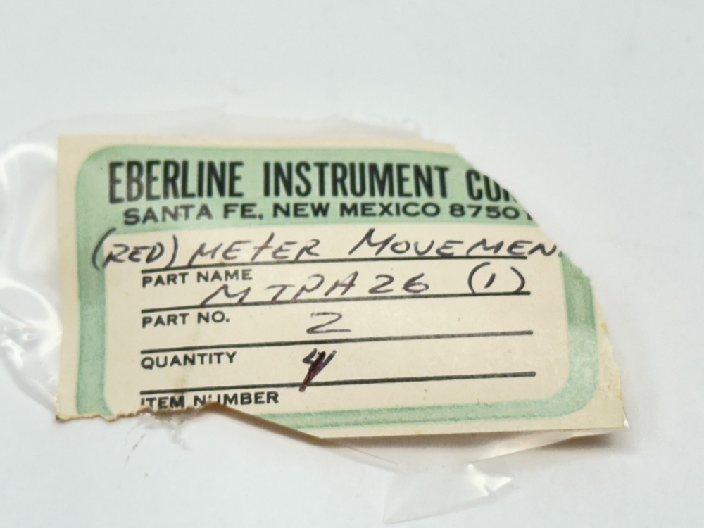 Eberline MTPA26 Pulse Rate Meter Red 10416-B01