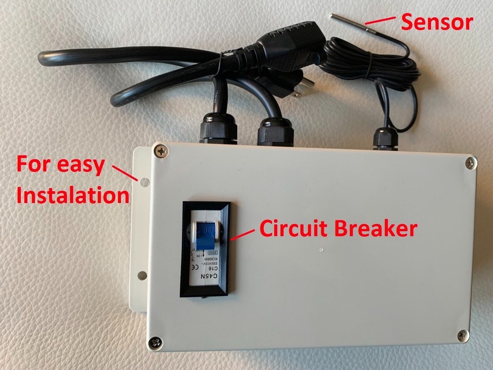 Beer fermentation Fridge & Kegerato Plug & Play Temperature Controller