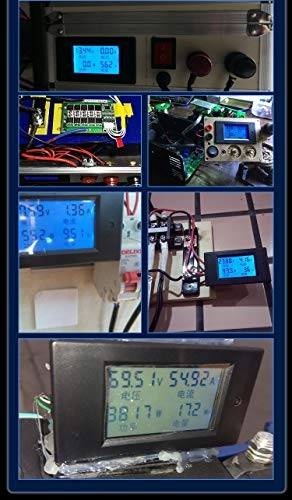 LCD Display Digital Ammeter Voltmeter Multimeter Current DC 6.5-100V 0-20A
