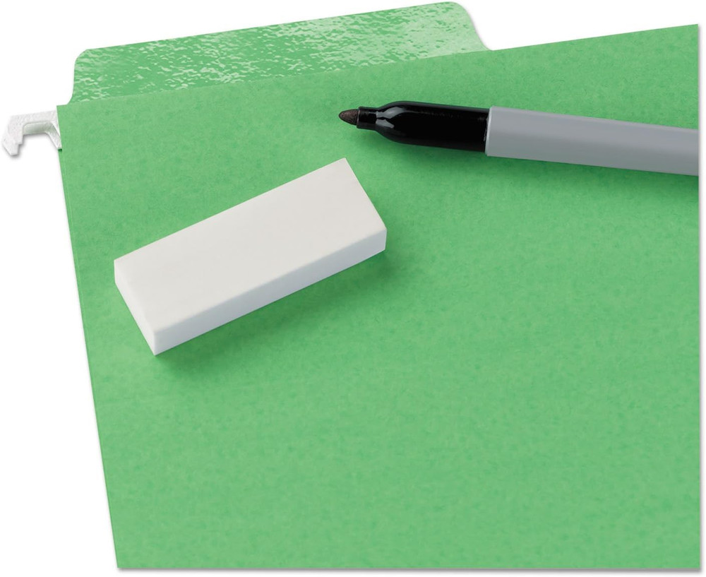 Erasable Fastab Hanging File Folder, 1/3-Cut Built-In Tab, Letter Size, Assorted