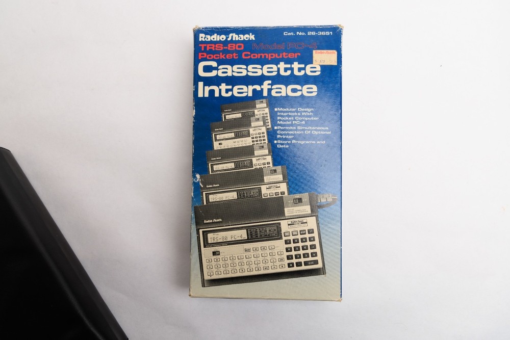 Radio Shack Tandy TRS-80 Pocket Computer PC-4 Cassette Interface