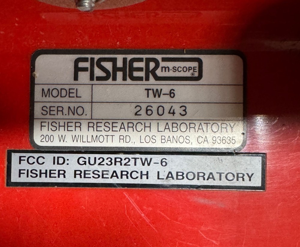 Fisher / Pipe and Cable Locator / TW-6
